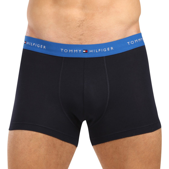 3PACK Boxershorts til mænd Tommy Hilfiger mørkeblå (UM0UM02763 0WR)