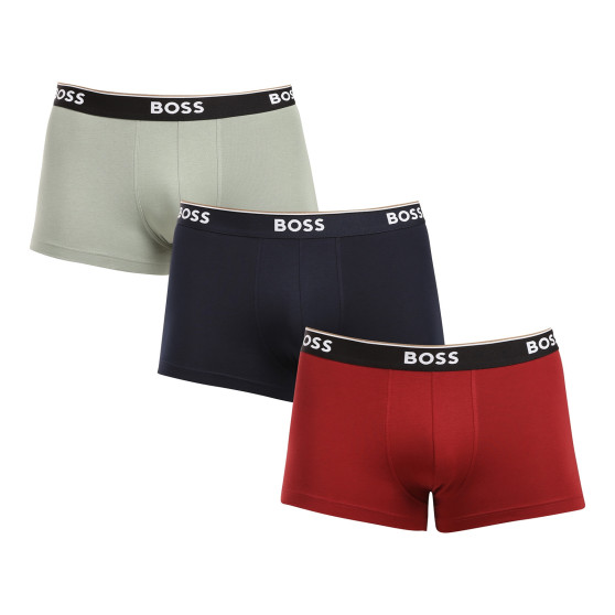 3PACK Boxershorts til mænd BOSS flerfarvet (50517827 967)