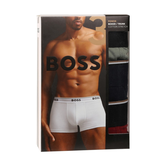 3PACK Boxershorts til mænd BOSS flerfarvet (50517827 967)