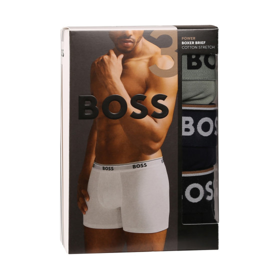 3PACK Boxershorts til mænd BOSS flerfarvet (50517828 970)