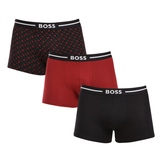 3PACK Boxershorts til mænd BOSS flerfarvet (50517836 977)