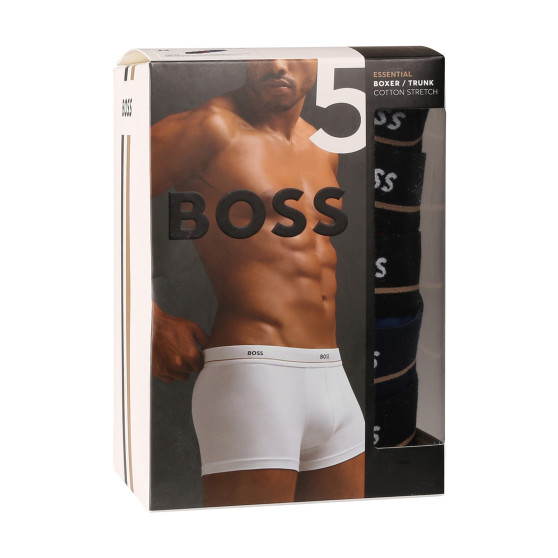 5PACK Boxershorts til mænd BOSS flerfarvet (50517854 972)