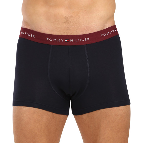 3PACK Boxershorts til mænd Tommy Hilfiger mørkeblå (UM0UM02763 05K)