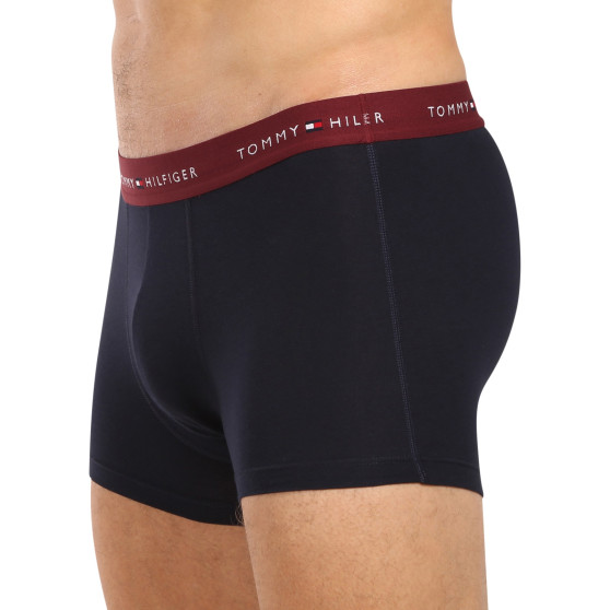 3PACK Boxershorts til mænd Tommy Hilfiger mørkeblå (UM0UM02763 05K)