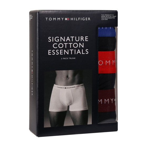 3PACK Boxershorts til mænd Tommy Hilfiger mørkeblå (UM0UM02763 05K)