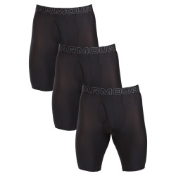 3PACK Boxershorts til mænd Under Armour sort (1383884 001)