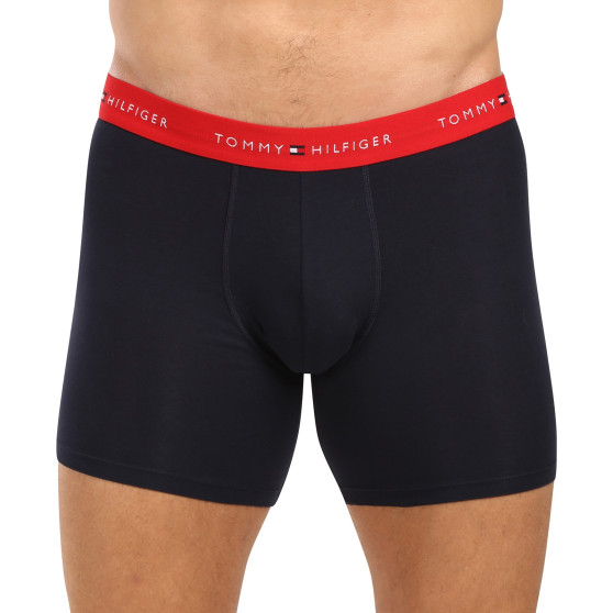 3PACK Boxershorts til mænd Tommy Hilfiger mørkeblå (UM0UM02765 0W3)