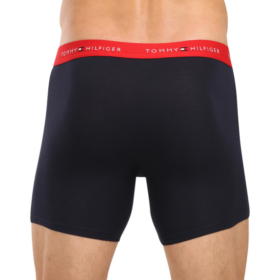 3PACK Boxershorts til mænd Tommy Hilfiger mørkeblå (UM0UM02765 0W3)