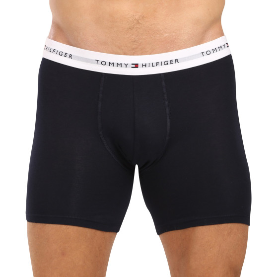 3PACK Boxershorts til mænd Tommy Hilfiger mørkeblå (UM0UM02765 0W3)