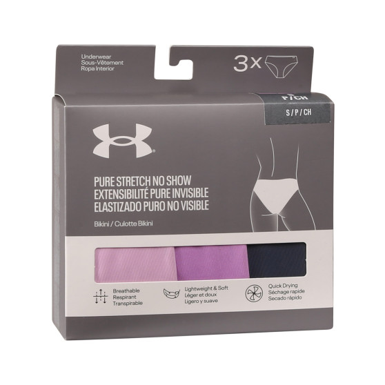 3PACK Dametrusser Under Armour flerfarvet (1383898 572)