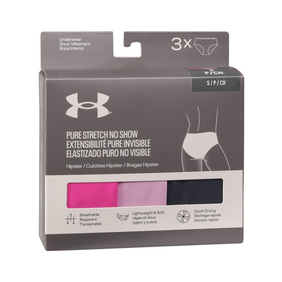 3PACK Dametrusser Under Armour flerfarvet (1383895 652)