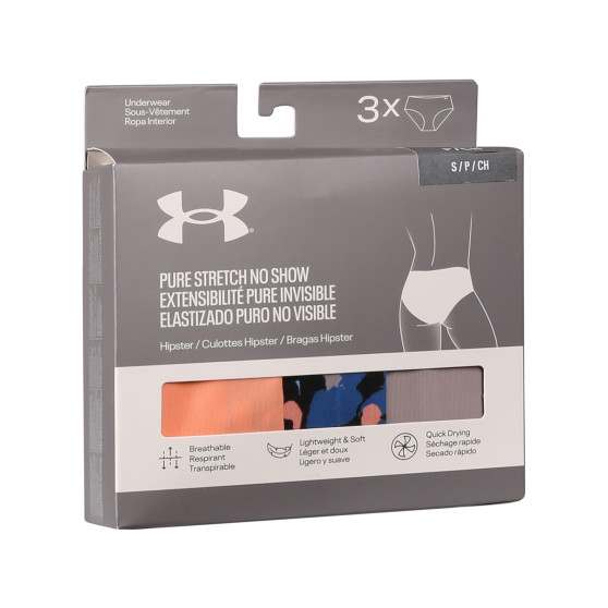 3PACK Dametrusser Under Armour flerfarvet (1383896 432)