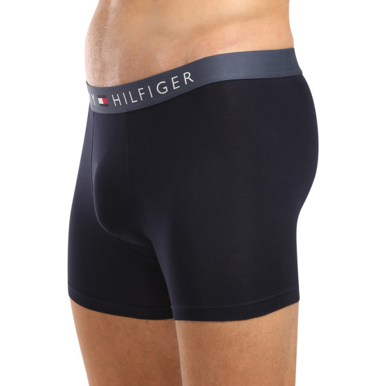 3PACK Boxershorts til mænd Tommy Hilfiger mørkeblå (UM0UM03431 0R1)