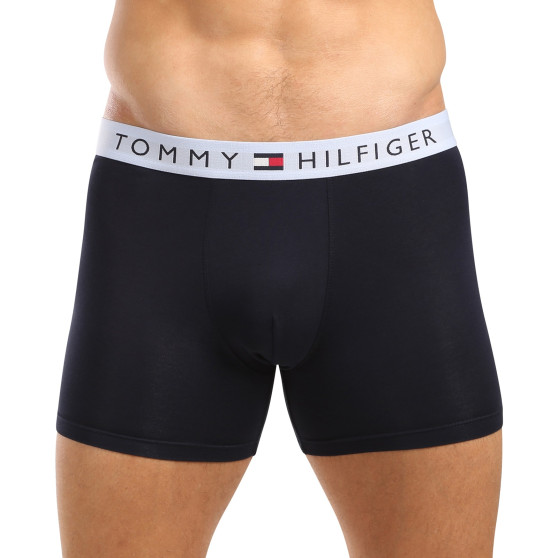 3PACK Boxershorts til mænd Tommy Hilfiger mørkeblå (UM0UM03431 0R1)