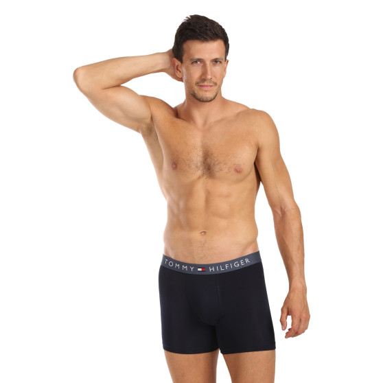 3PACK Boxershorts til mænd Tommy Hilfiger mørkeblå (UM0UM03431 0R1)