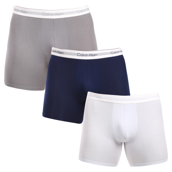 3PACK Boxershorts til mænd Calvin Klein flerfarvet (NB3954A-PS9)