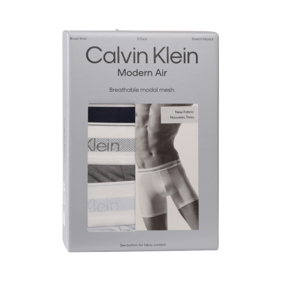 3PACK Boxershorts til mænd Calvin Klein flerfarvet (NB3954A-PS9)