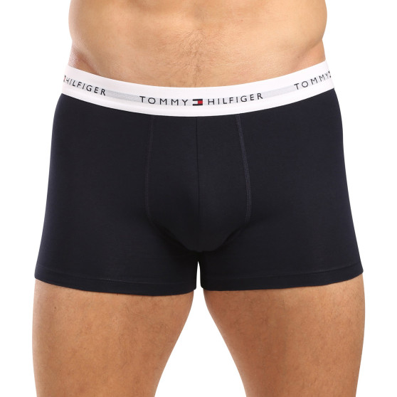 3PACK Boxershorts til mænd Tommy Hilfiger mørkeblå (UM0UM02763 0W3)