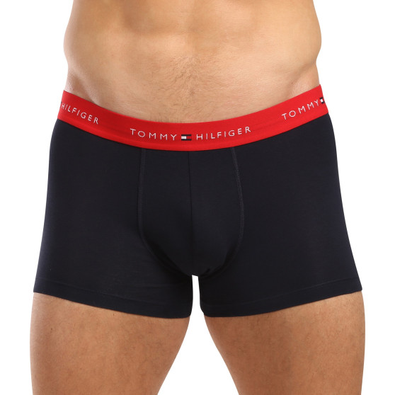 3PACK Boxershorts til mænd Tommy Hilfiger mørkeblå (UM0UM02763 0W3)