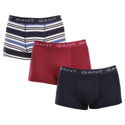 3PACK Boxershorts til mænd Gant flerfarvet (902433043-433)