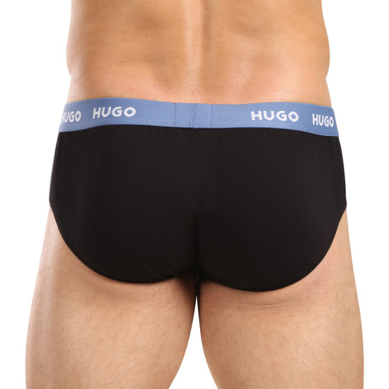 3PACK Trusser til mænd HUGO sort (50517879 961)