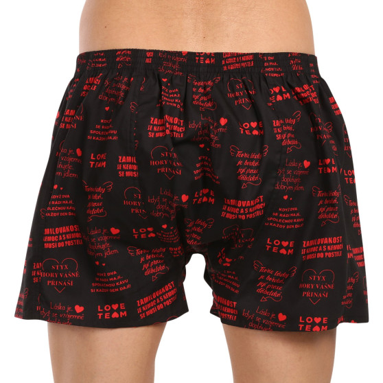 3PACK Boxershorts til mænd Styx art klassisk gummi overstørrelse flerfarvet (3E17789)