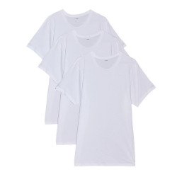 3PACK t-shirt til mænd Calvin Klein hvid (NB4011E-100)