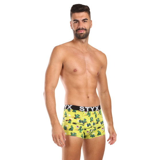 Styx Boksershorts til mænd kunst sport gummi kaktus (G1351)