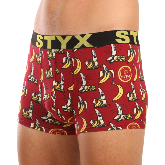 Styx Boksershorts til mænd kunst sport gummi bananer (G1359)