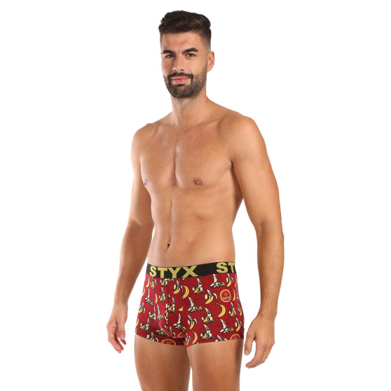 Styx Boksershorts til mænd kunst sport gummi bananer (G1359)