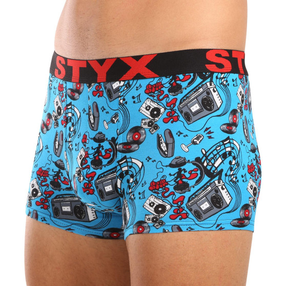 Styx Boksershorts til mænd kunst sport gummi musik (G1558)