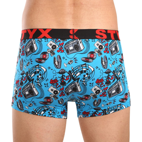 Styx Boksershorts til mænd kunst sport gummi musik (G1558)