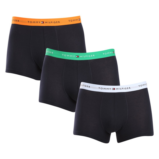 3PACK Boxershorts til mænd Tommy Hilfiger mørkeblå (UM0UM02763 0T3)