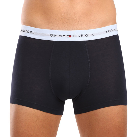 3PACK Boxershorts til mænd Tommy Hilfiger mørkeblå (UM0UM02763 0T3)