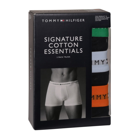 3PACK Boxershorts til mænd Tommy Hilfiger mørkeblå (UM0UM02763 0T3)