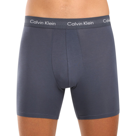 3PACK Boxershorts til mænd Calvin Klein flerfarvet (NB1770A-QRH)