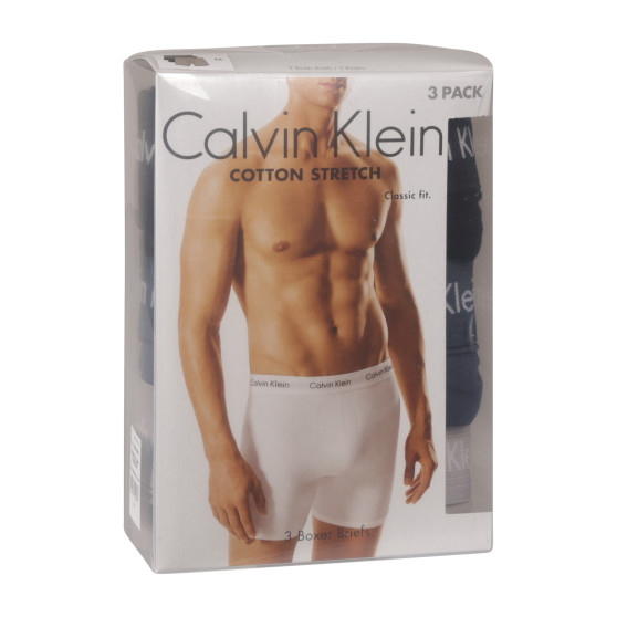 3PACK Boxershorts til mænd Calvin Klein flerfarvet (NB1770A-QRH)