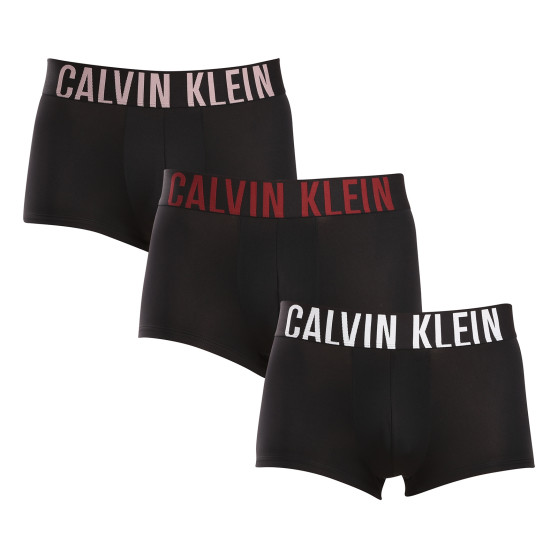 3PACK Boxershorts til mænd Calvin Klein sort (NB3611A-Q1S)