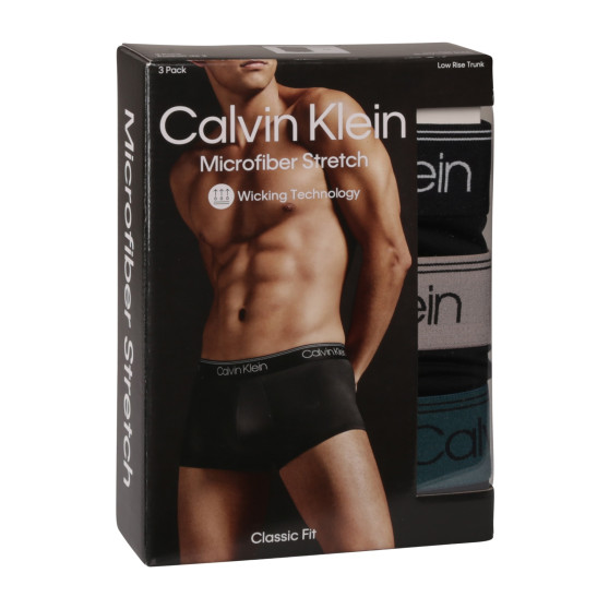 3PACK Boxershorts til mænd Calvin Klein sort (NB2569A-Q7E)