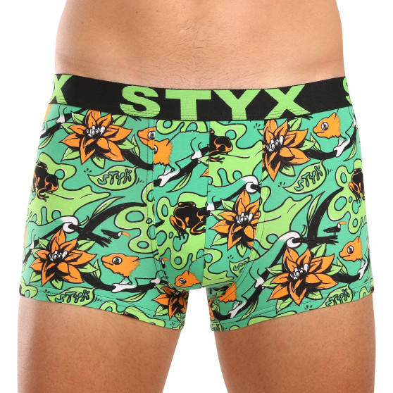 3PACK Boxershorts til mænd Styx art sports gummi flerfarvet (3G15780)