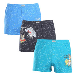 3PACK Boxershorts til mænd Andrie flerfarvet (PS 5826)