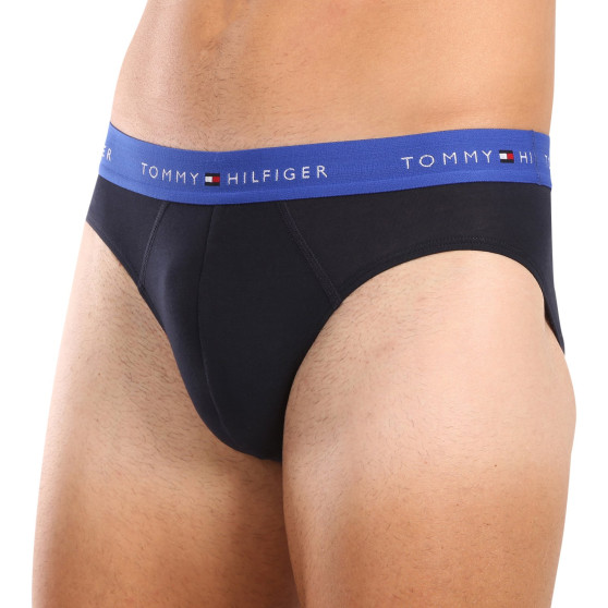 3PACK Trusser til mænd Tommy Hilfiger mørkeblå (UM0UM02904 0Y1)