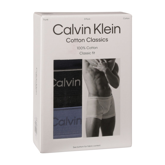 3PACK Boxershorts til mænd Calvin Klein flerfarvet (NB4002A-PRM)