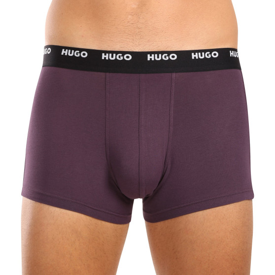 5PACK Boxershorts til mænd HUGO flerfarvet (50479944 973)