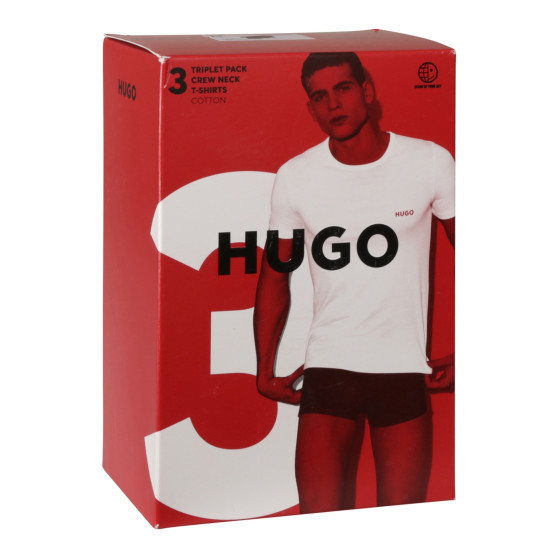 3PACK t-shirt til mænd HUGO flerfarvet (50480088 966)