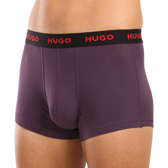 3PACK Boxershorts til mænd HUGO flerfarvet (50517878 987)