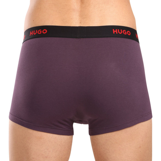 3PACK Boxershorts til mænd HUGO flerfarvet (50517878 987)