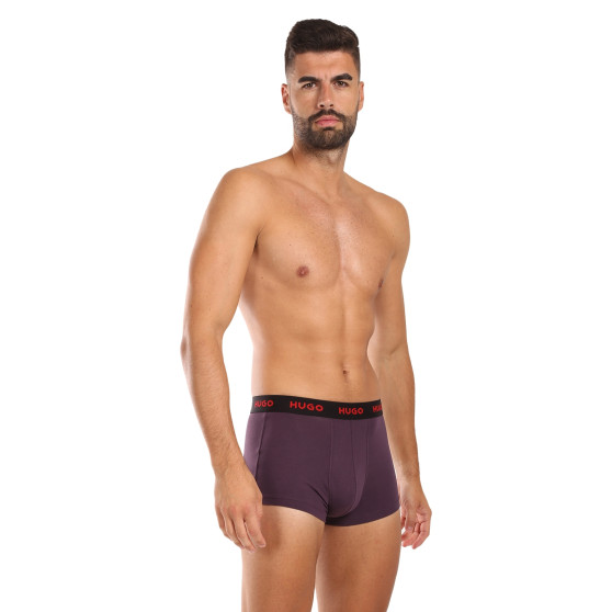 3PACK Boxershorts til mænd HUGO flerfarvet (50517878 987)