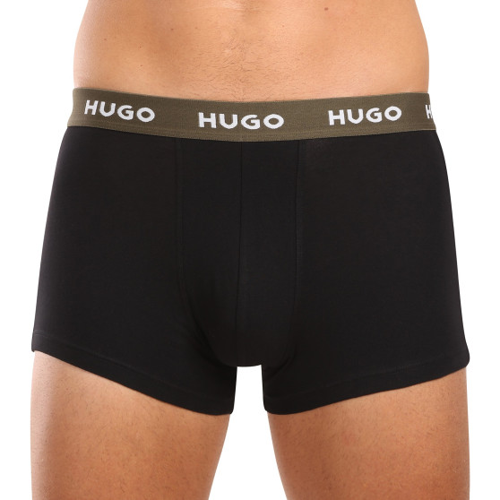 3PACK Boxershorts til mænd HUGO sort (50517878 988)