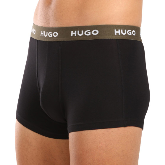 3PACK Boxershorts til mænd HUGO sort (50517878 988)